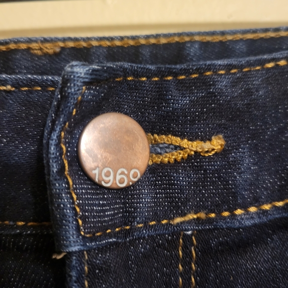 JAP 1969 Curvy Dark Blue FlareWomen's Jeans Size 29L - Picture 8 of 14